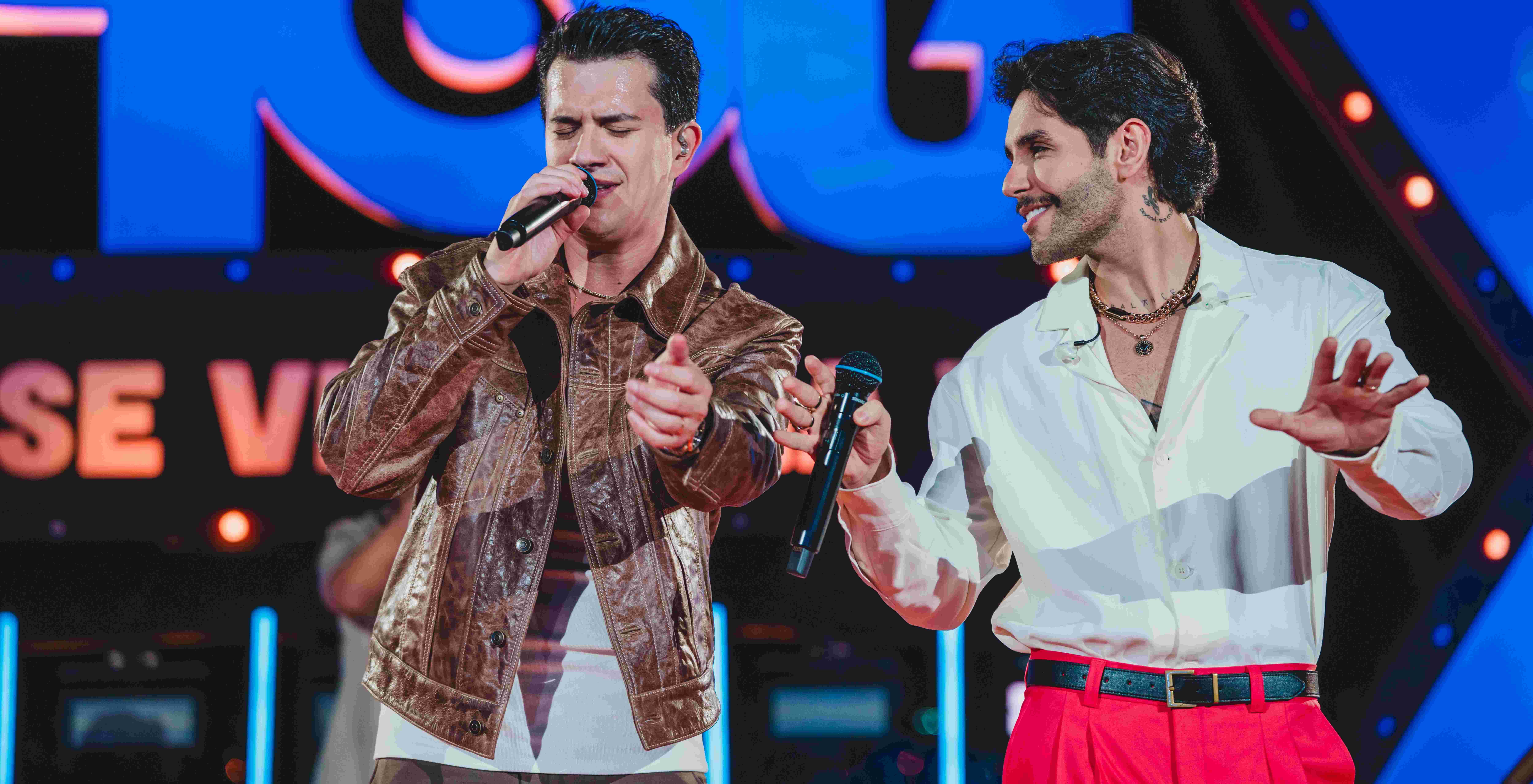 Hugo e Guilherme, Rafa e Junior e VH e Alexandre brindam conquistas de 2025 em confraterniza&ccedil;&atilde;o da Original Music
