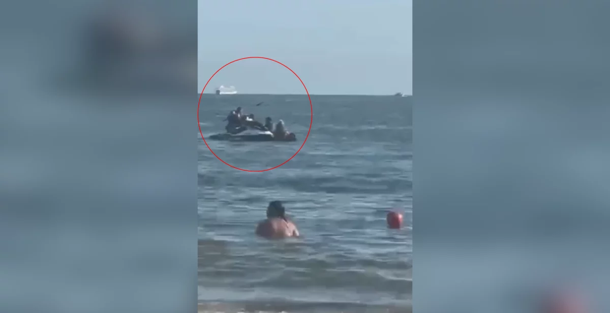V&iacute;deo: Casal sofre assalto em alto-mar ap&oacute;s abordagem de criminosos armados em jet ski
