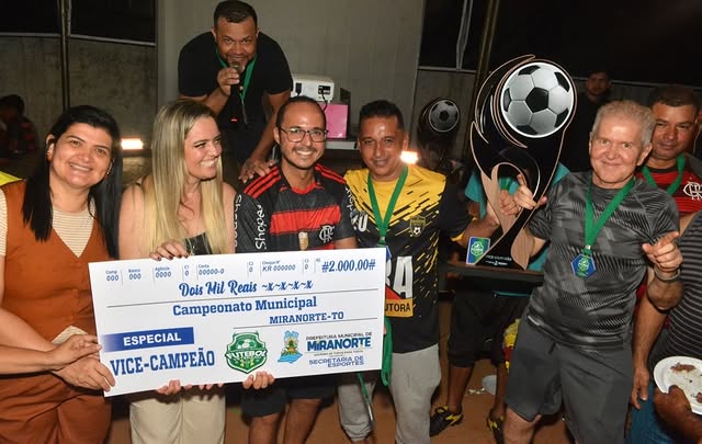 Miranorte celebra final do Campeonato Municipal de Veteranos 2025 com est&aacute;dio lotado