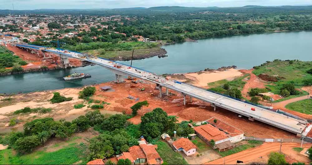 Ponte entre Tocantins e Maranh&atilde;o est&aacute; na reta final e previs&atilde;o &eacute; de entrega at&eacute; fim de dezembro
