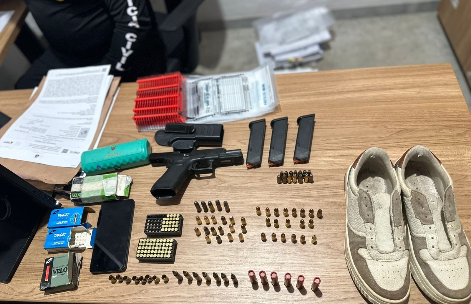 Policial Militar &eacute; preso acusado de homic&iacute;dio em Divin&oacute;polis TO