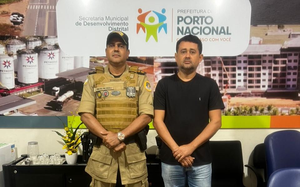 Prefeitura de Porto Nacional comunica mudan&ccedil;a no comando da 1&ordf; CIPM de Luzimangues