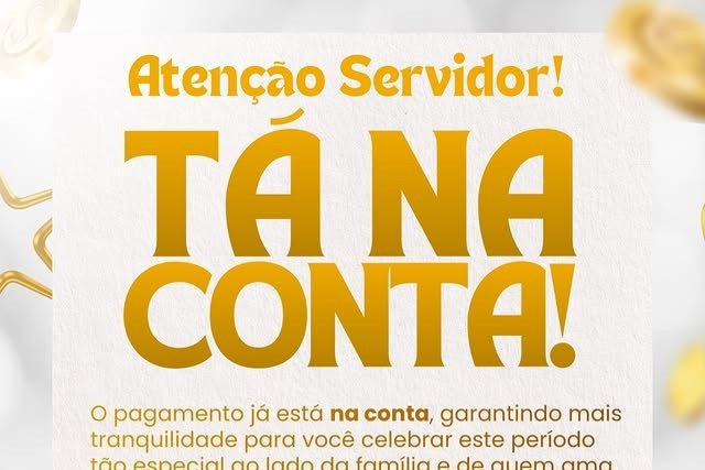 Prefeitura de Taboc&atilde;o libera pagamento dos servidores e mant&eacute;m sal&aacute;rios em dia no fim do ano