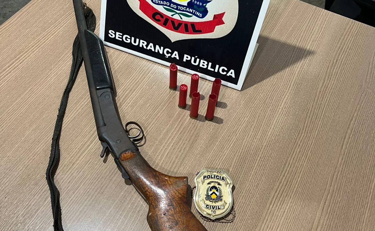 Pol&iacute;cia Civil prende homem ap&oacute;s manter ex-companheira sob amea&ccedil;a com espingarda em Divin&oacute;polis