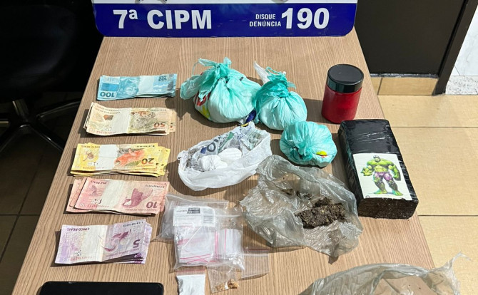 PMTO apreende entorpecentes e efetua duas pris&otilde;es por tr&aacute;fico de drogas em Figueir&oacute;polis e Crix&aacute;s