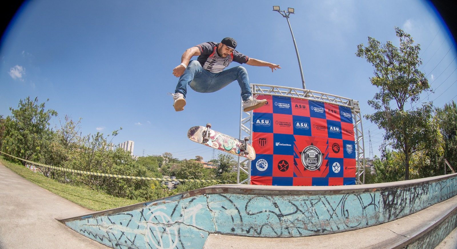 Circuito universit&aacute;rio de skate 2025 anuncia etapa no Centro de Esportes Radicais