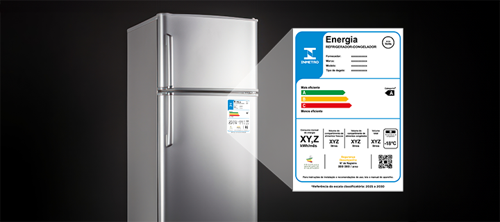 Ag&ecirc;ncia de Metrologia informa que nova etiqueta de efici&ecirc;ncia energ&eacute;tica de refrigeradores entra em vigor em janeiro de 2026