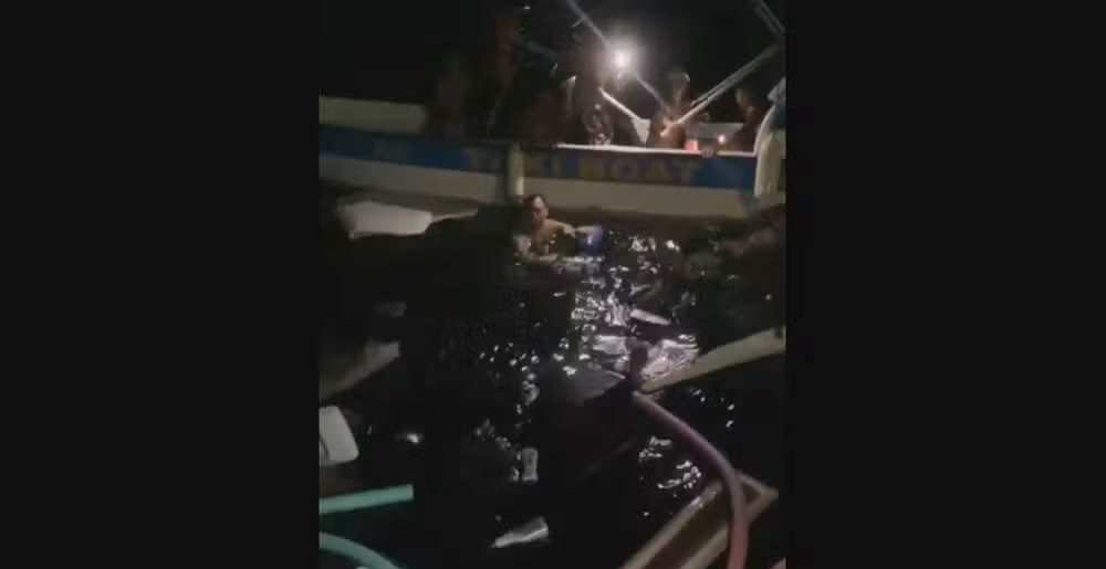 Colis&atilde;o de embarca&ccedil;&otilde;es no cais de Santa Luzia deixa tr&ecirc;s feridos em Angra dos Reis RJ
