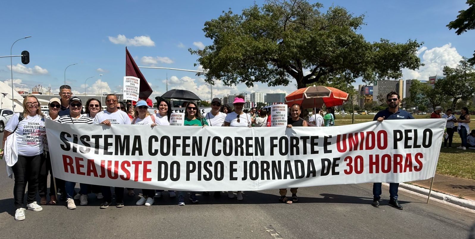 Enfermeiros do Tocantins se mobilizam para Marcha em Bras&iacute;lia em apoio &agrave; PEC 19