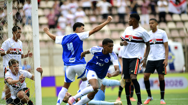 Cruzeiro vence S&atilde;o Paulo no Pacaembu e conquista o bicampeonato da Copinha