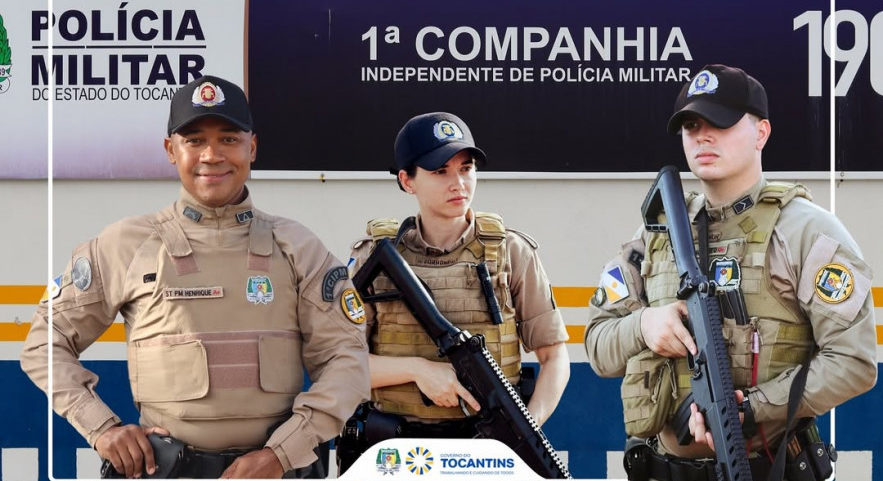 PMTO celebra anivers&aacute;rio da 1&ordf; Companhia Independente em Luzimangues