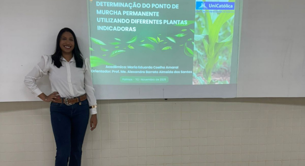 Egressa de Agronomia do UniCat&oacute;lica &eacute; aprovada em tr&ecirc;s mestrados