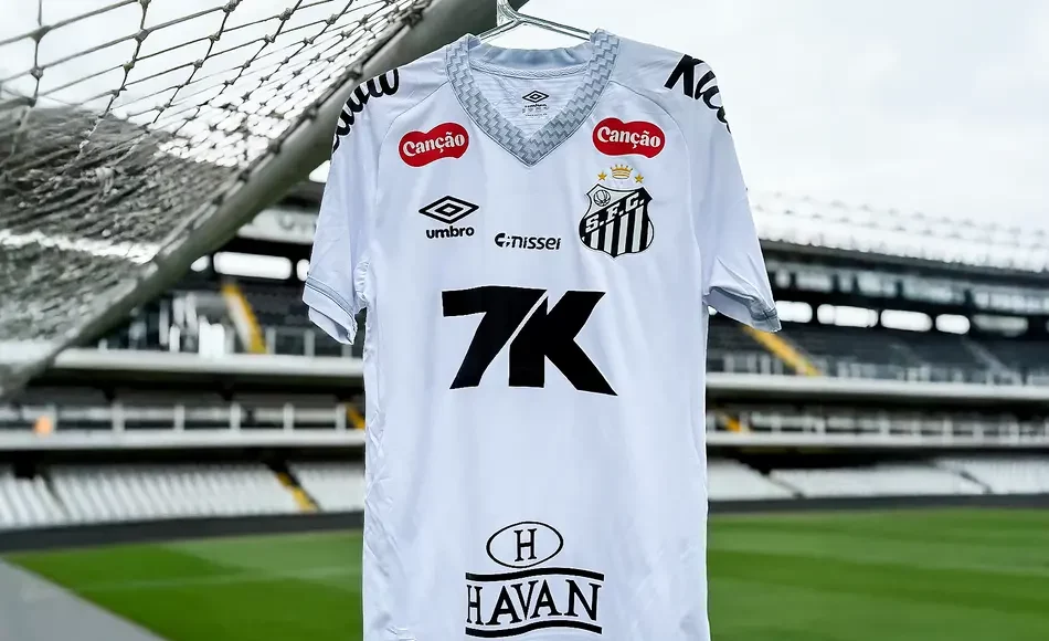 Santos e 7K encerram parceria de patroc&iacute;nio master; cl&aacute;usulas contratuais ser&atilde;o cumpridas