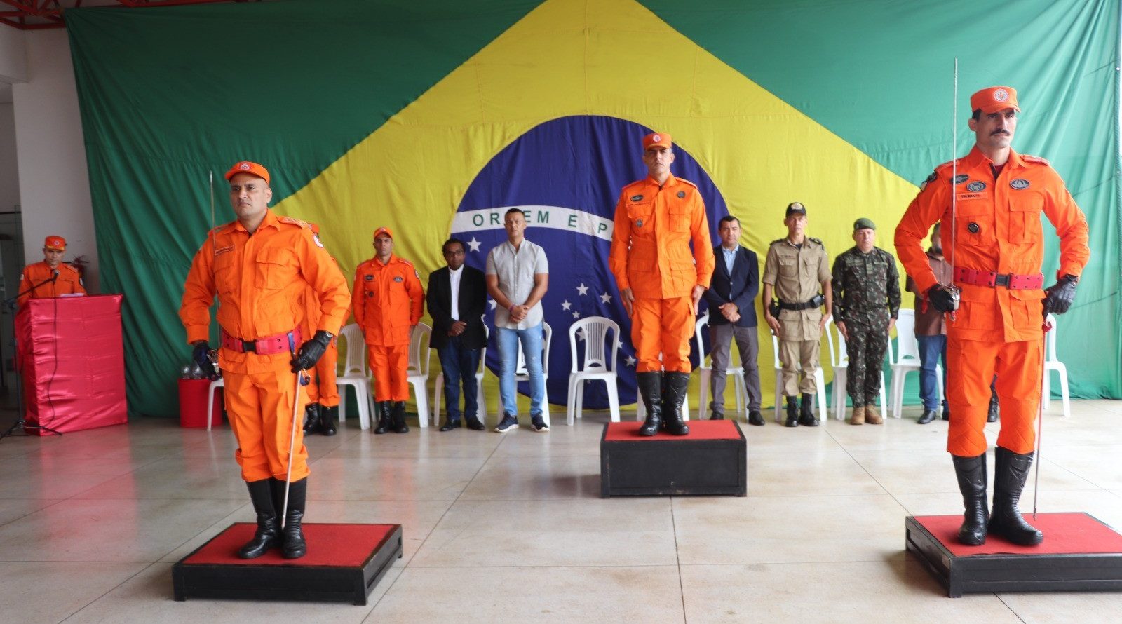 Troca de comando marca nova fase na 3&ordf; Companhia Independente de Bombeiros em Porto Nacional