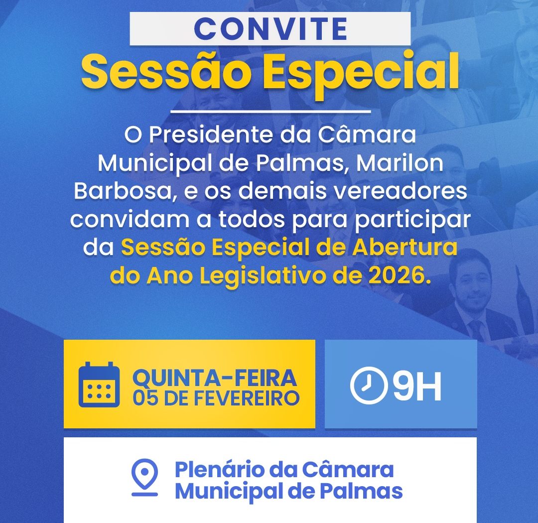 CMP inicia Ano Legislativo de 2026 com Sess&atilde;o Especial nesta quinta-feira