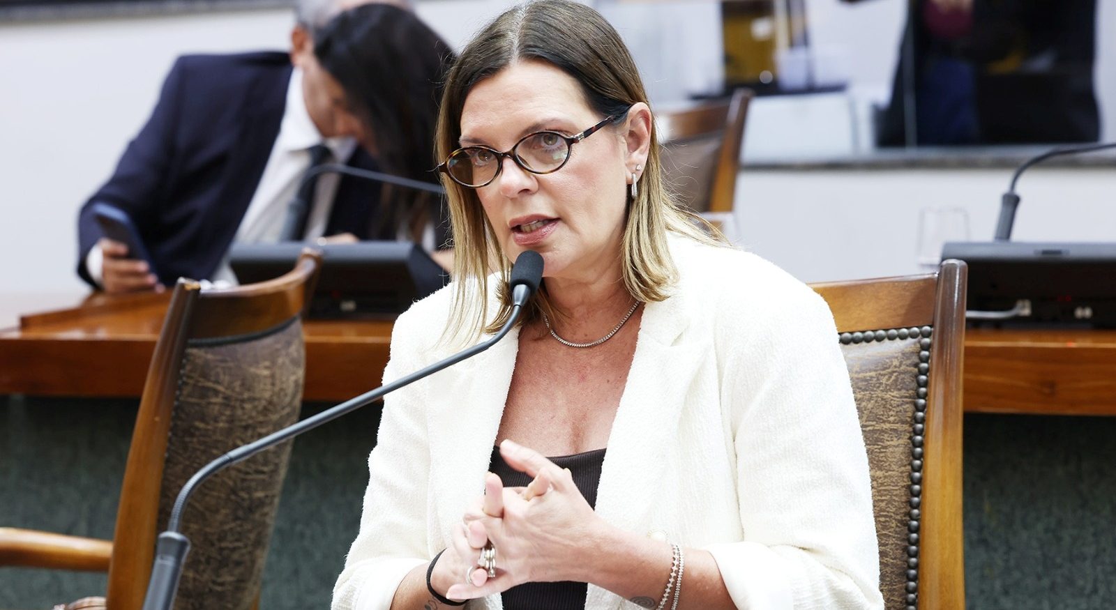 Assembleia d&aacute; urg&ecirc;ncia a solicita&ccedil;&atilde;o de Cl&aacute;udia Lelis por mais policiamento em Palmas
