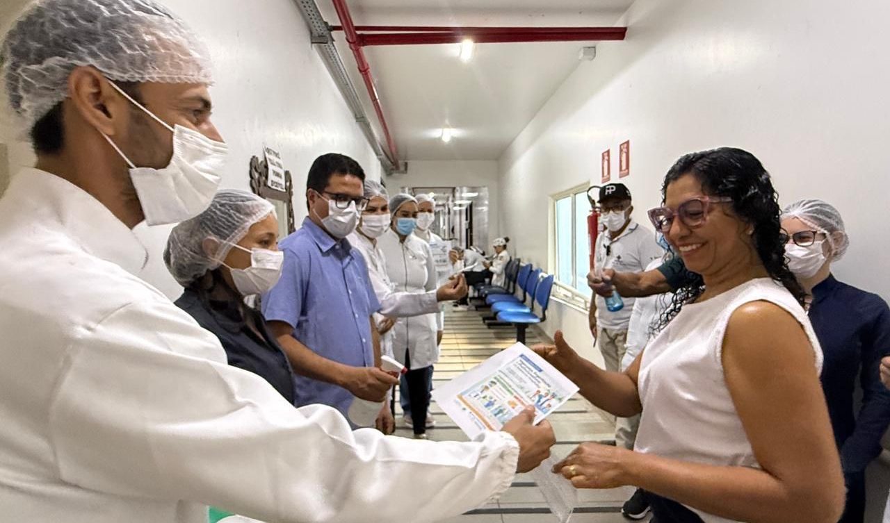 Blitz educativa do HRGUR refor&ccedil;a seguran&ccedil;a de pacientes e servidores