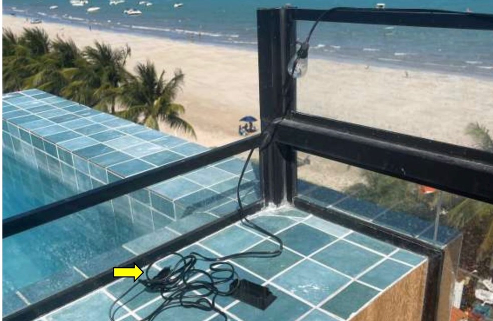 Varal de luzes causou choque que matou m&atilde;e e filho em piscina de pousada em Maragogi AL