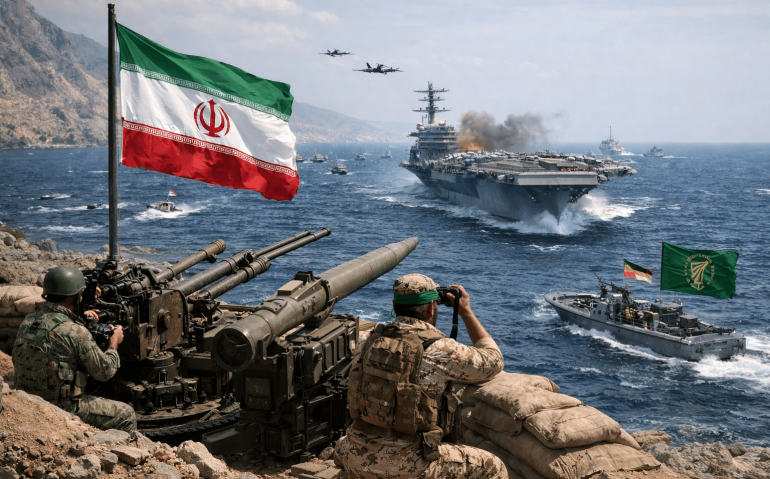 Ir&atilde; intercepta navios no Estreito de Ormuz e amea&ccedil;a EUA em meio &agrave; escalada regional