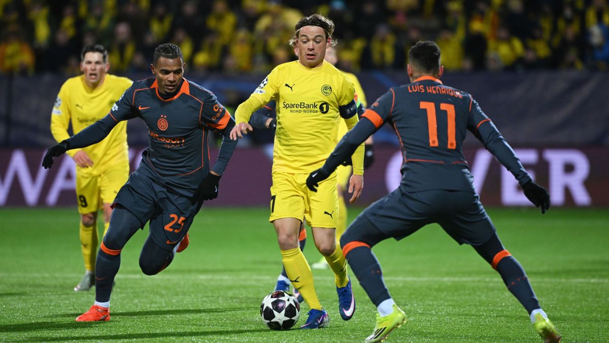 Inter de Mil&atilde;o perde para o Bodo/Glimt e se complica na Liga dos Campe&otilde;es