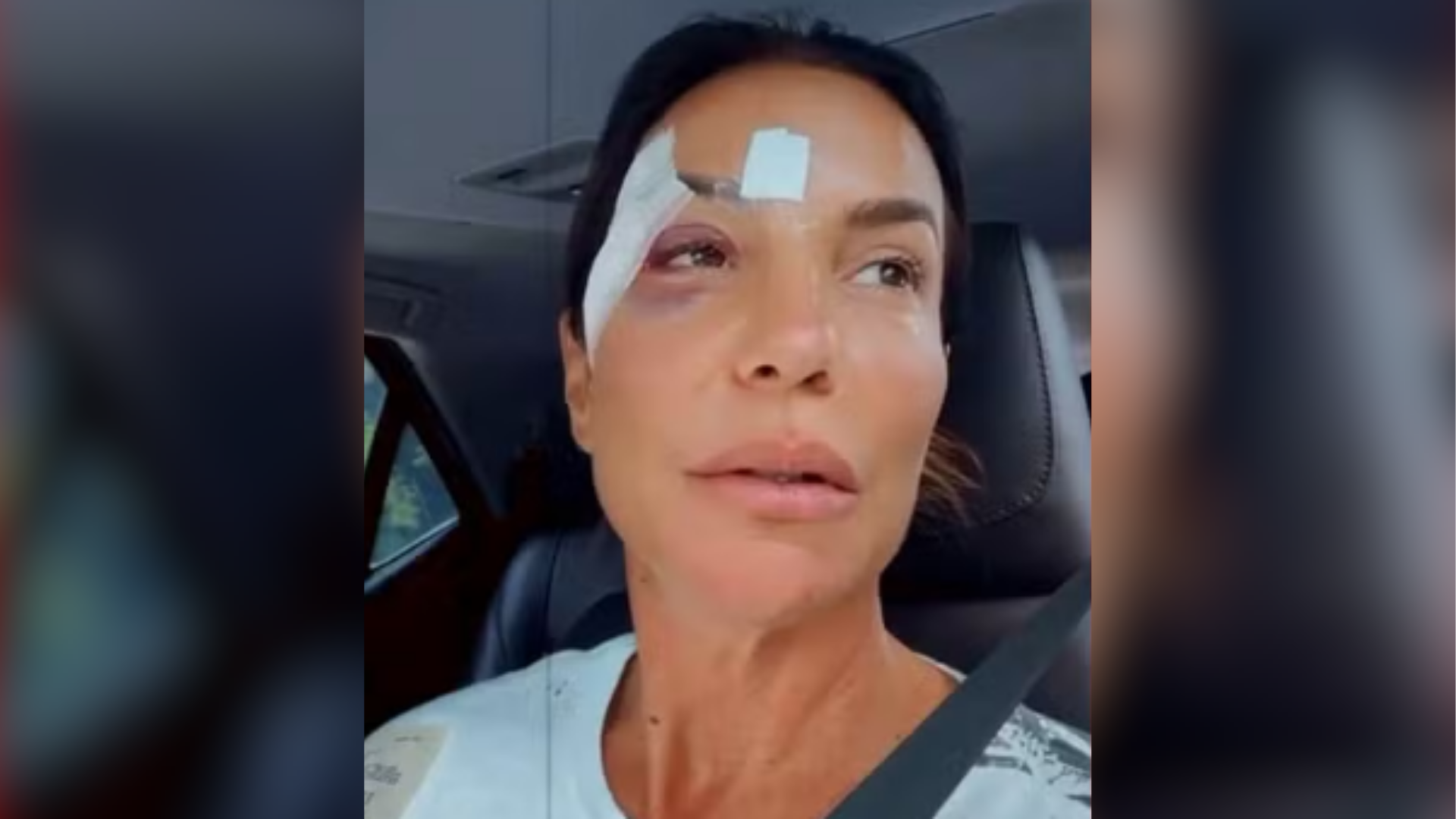 Ivete Sangalo recebe alta de hospital em Salvador ap&oacute;s desmaio