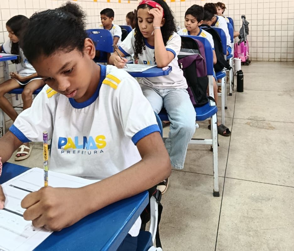 Palmas aplica provas do Saep para 31 mil alunos da rede municipal