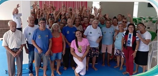 Prefeitura de Dois Irm&atilde;os promove aula pr&aacute;tica de fisioterapia para idosos do CCI