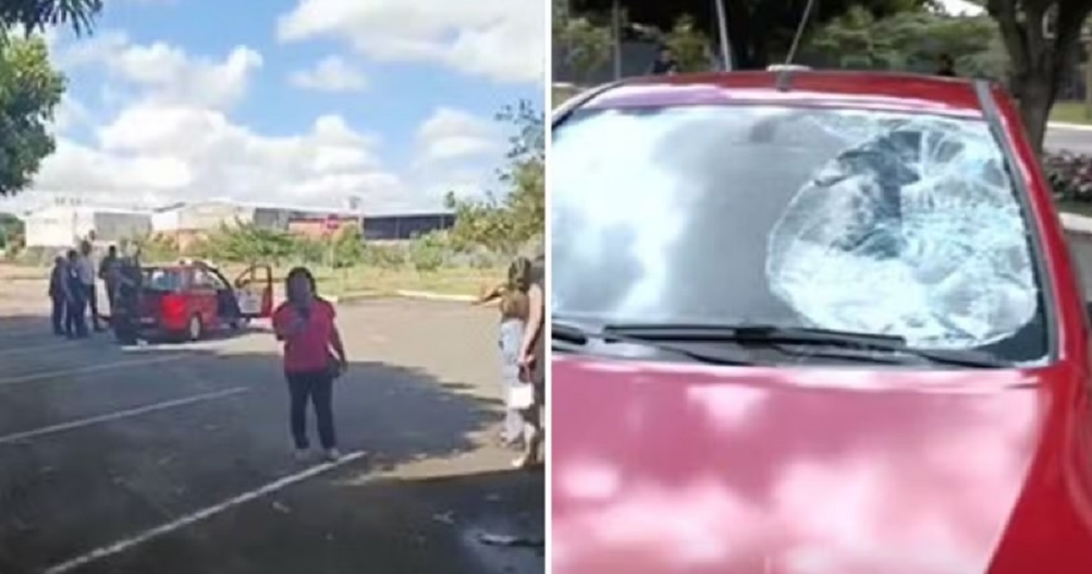 Exame de CNH termina com quatro candidatos feridos ap&oacute;s atropelamento