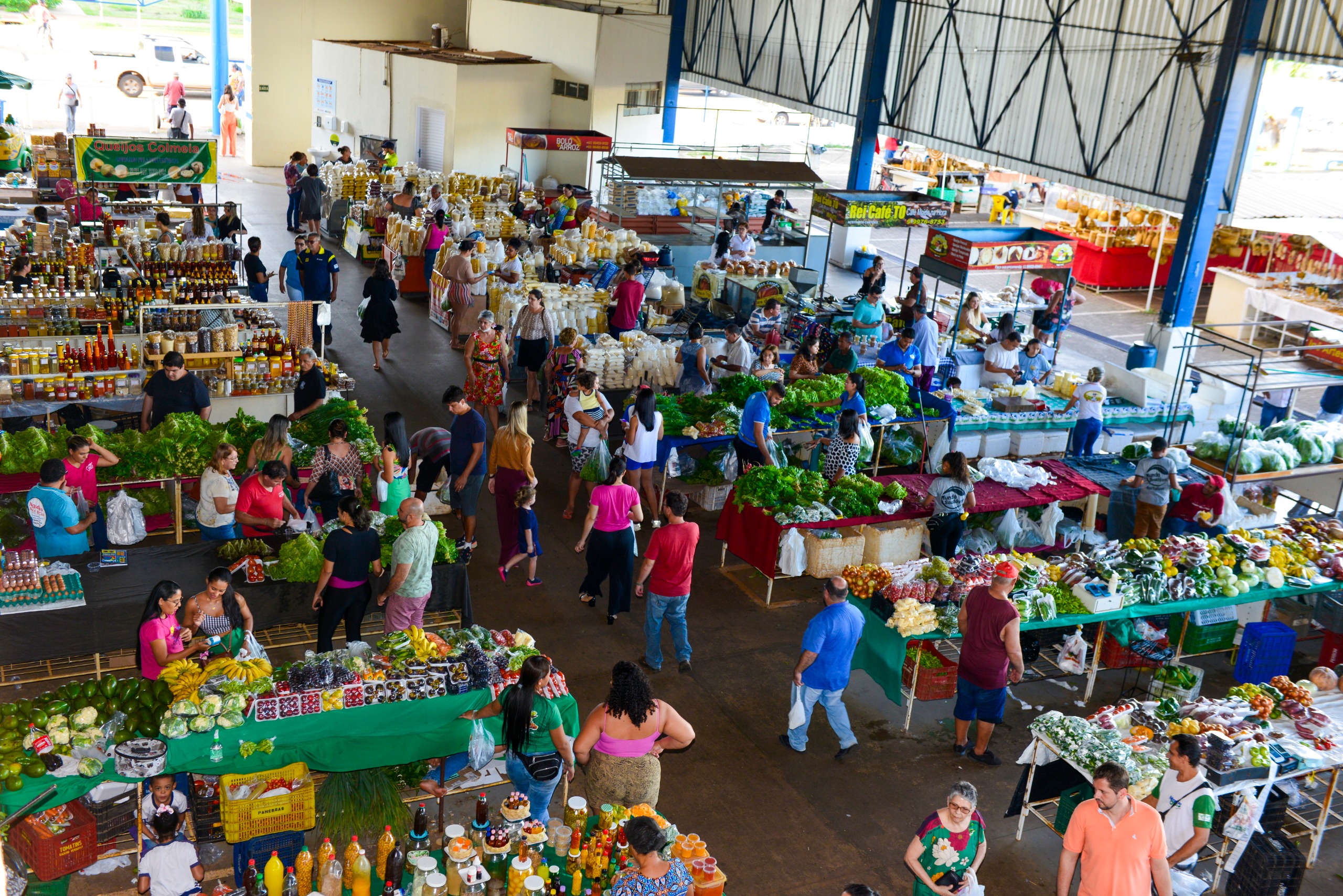 Censo das feiras de Palmas come&ccedil;a pela Feira da 307 Norte
