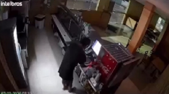 Homem invade lanchonete e &eacute; flagrado furtando no centro de Para&iacute;so do Tocantins