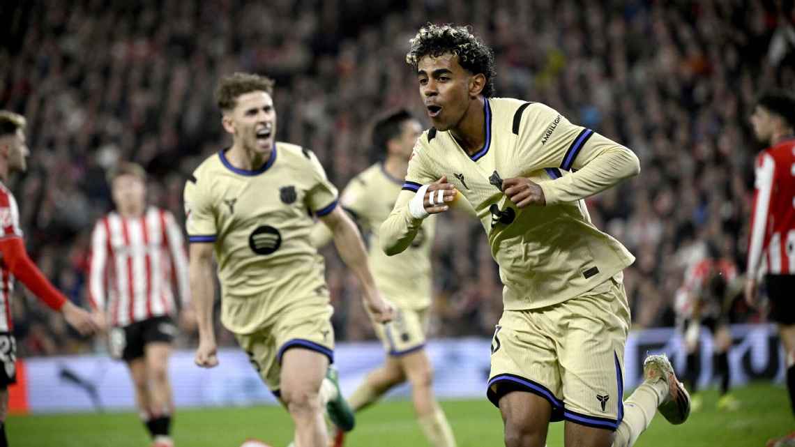 Barcelona vence o Athletic Bilbao e segue na lideran&ccedil;a de LaLiga