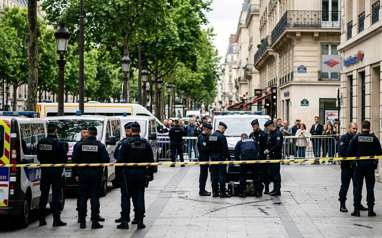 Pol&iacute;cia impede poss&iacute;vel atentado com bomba perto do Bank of America em Paris