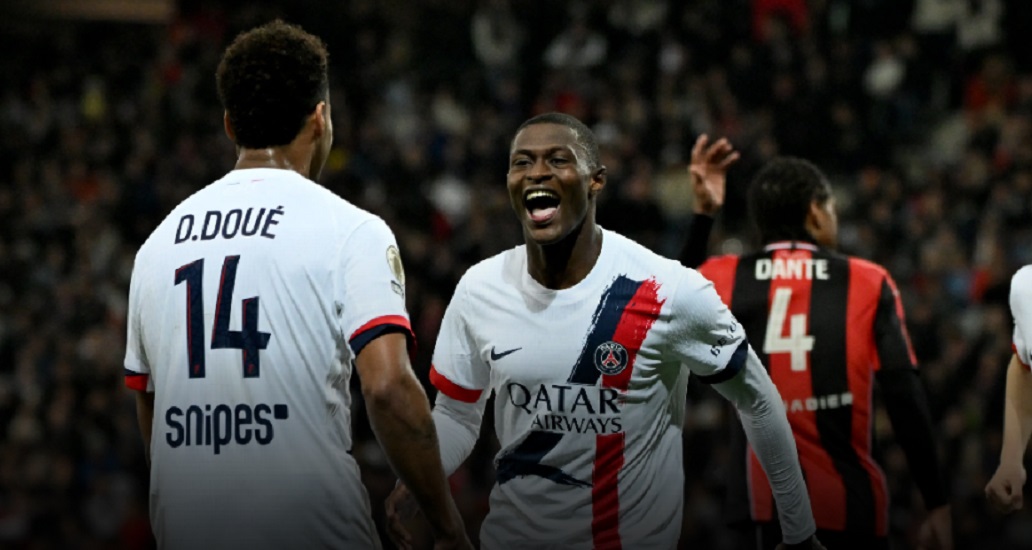 PSG goleia o Nice por 4 a 0 fora de casa e mant&eacute;m grande fase na Ligue 1