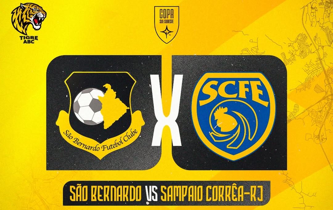 S&atilde;o Bernardo x Sampaio Corr&ecirc;a-RJ: onde assistir, hor&aacute;rio e escala&ccedil;&otilde;es