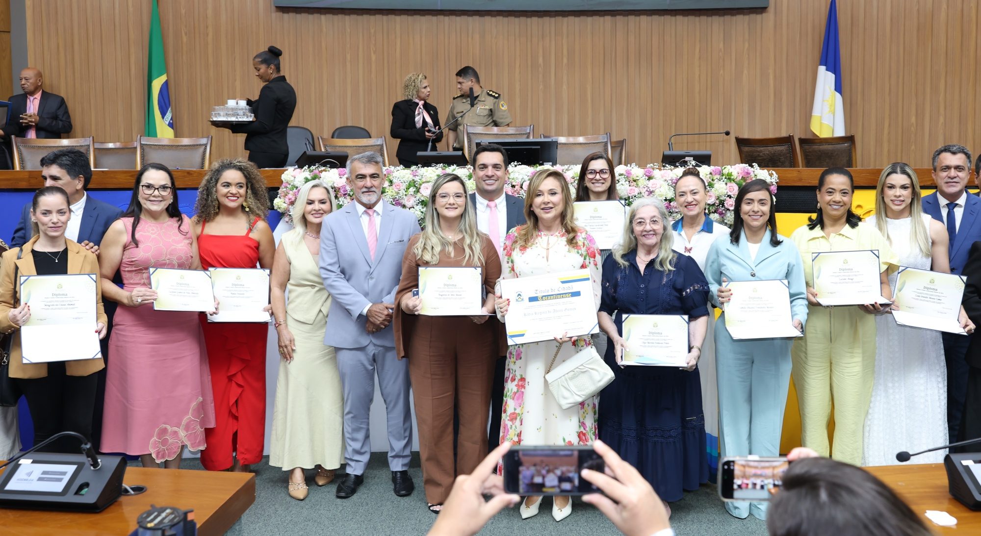 Assembleia Legislativa homenageia 25 mulheres com Diploma Mulher-Cidad&atilde; no Tocantins