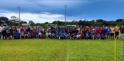 Taboc&atilde;o recebe avalia&ccedil;&atilde;o t&eacute;cnica do Athletico Paranaense com mais de 180 jovens atletas