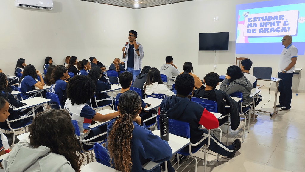 Orienta&ccedil;&atilde;o da UFNT leva o EXATO 2026 a estudantes do Tocantins e Maranh&atilde;o; inscri&ccedil;&otilde;es at&eacute; 1&ordm; de abril