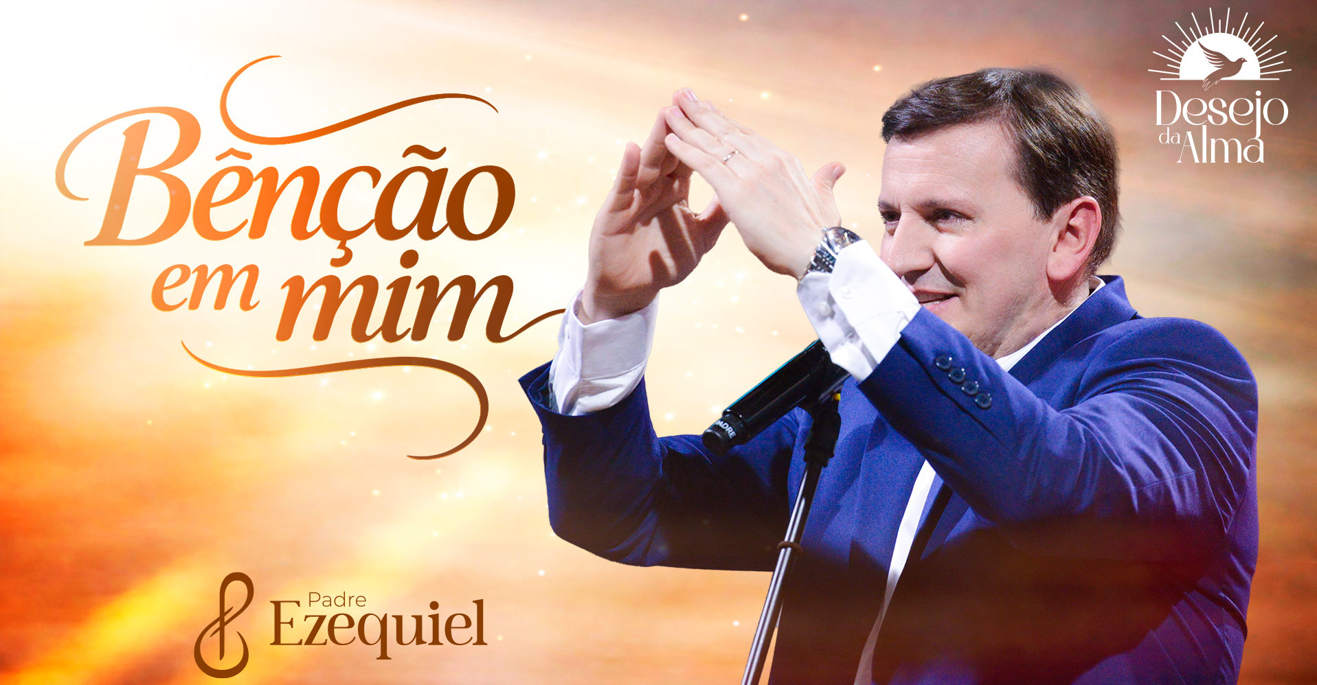 Padre Ezequiel lan&ccedil;a vers&atilde;o gospel de hit e aposta em &ldquo;Ben&ccedil;&atilde;o em Mim&rdquo;