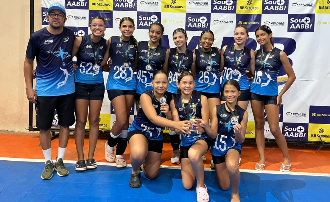 AABB Palmas se destaca no 9&ordm; Torneio Tocantinense de Escolinhas de V&ocirc;lei