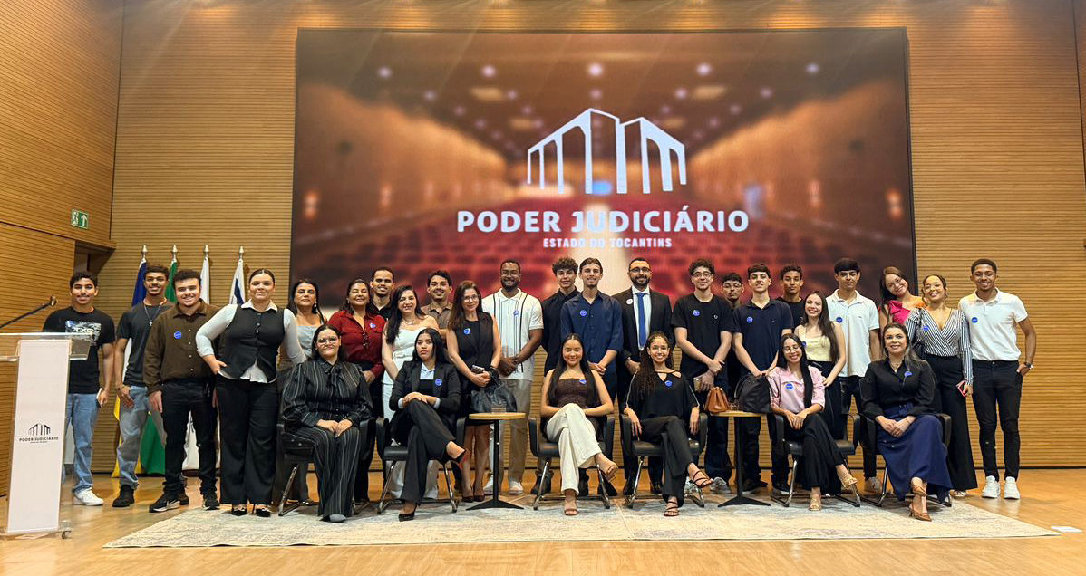 Acad&ecirc;micos de Direito visitam sede do TJTO e conhecem funcionamento do Judici&aacute;rio
