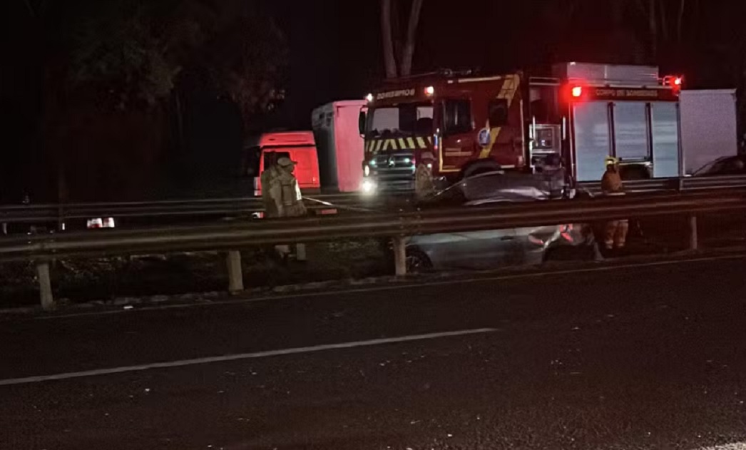 Socorrista atende ocorr&ecirc;ncia e encontra o pr&oacute;prio filho morto ap&oacute;s capotamento BR-376