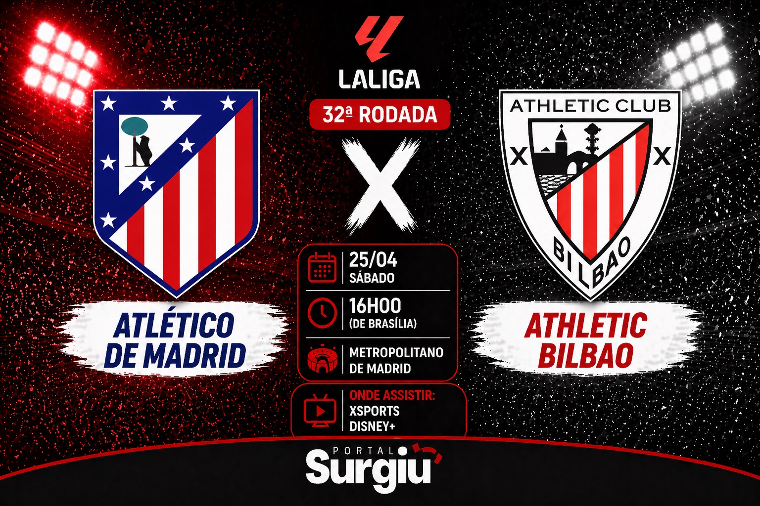 Atl&eacute;tico de Madrid x Athletic Bilbao: onde assistir, hor&aacute;rio e escala&ccedil;&otilde;es