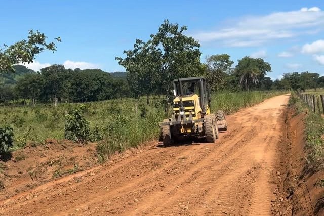 Aurora do Tocantins intensifica manuten&ccedil;&atilde;o de estradas