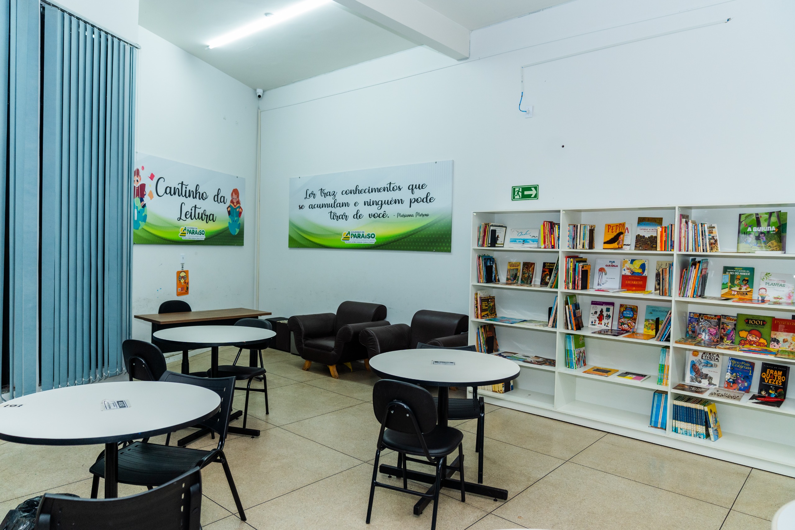 Biblioteca de Para&iacute;so conquista certifica&ccedil;&atilde;o nacional e abre novas oportunidades