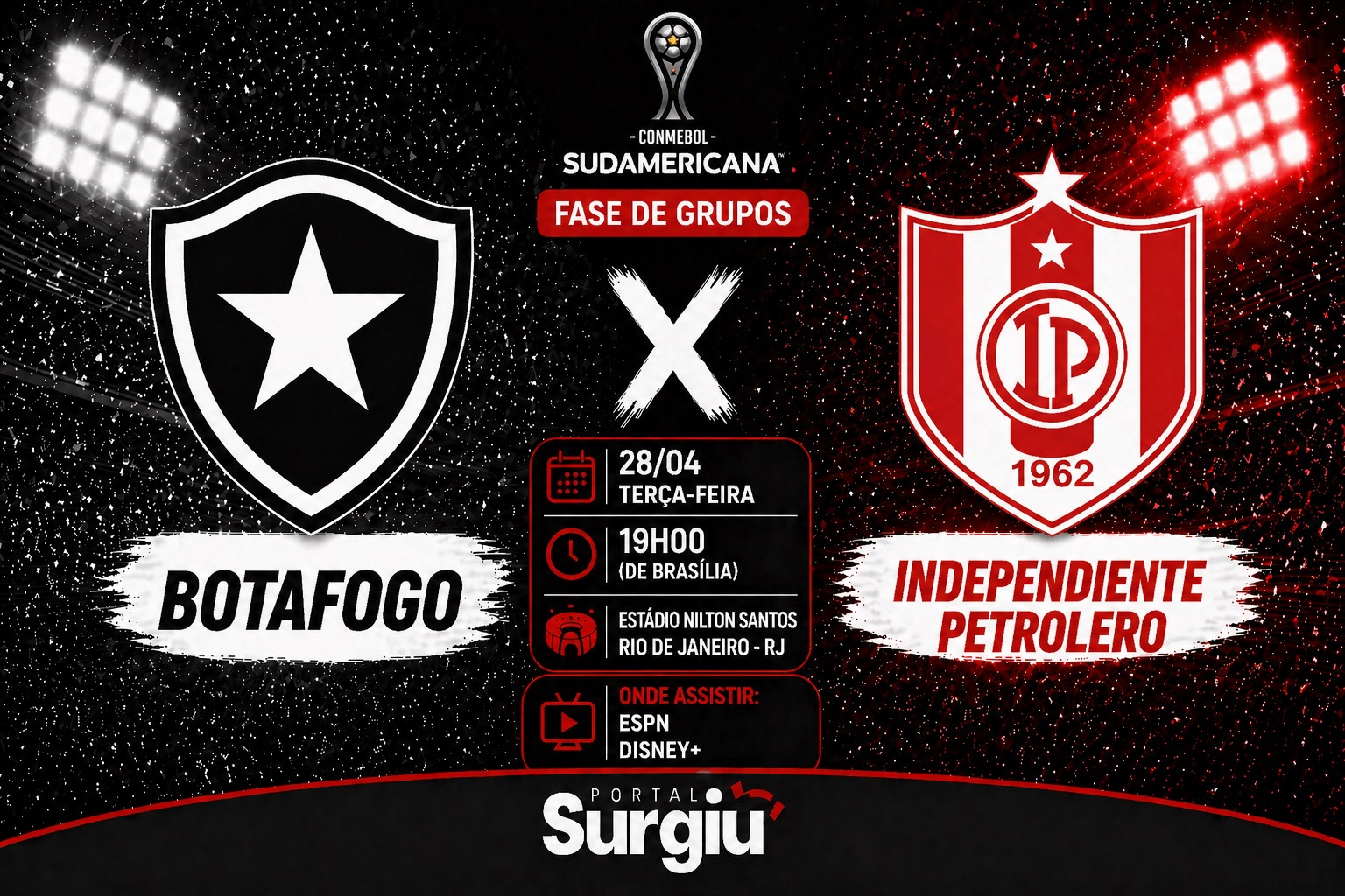 Botafogo x Independiente Petrolero: onde assistir, hor&aacute;rio e escala&ccedil;&otilde;es