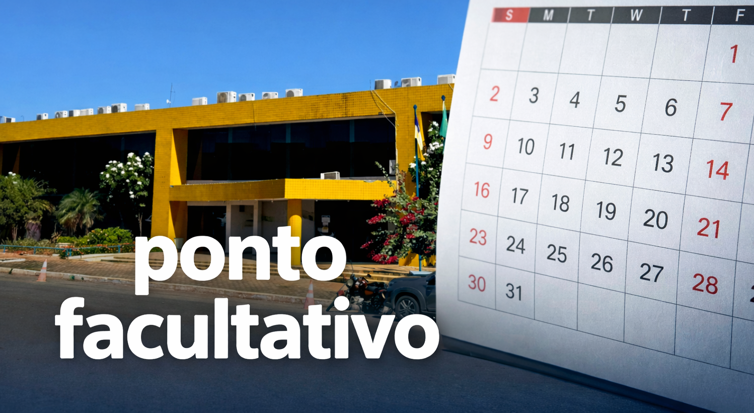 Prefeitura de Porto Nacional decreta ponto facultativo na v&eacute;spera de Tiradentes