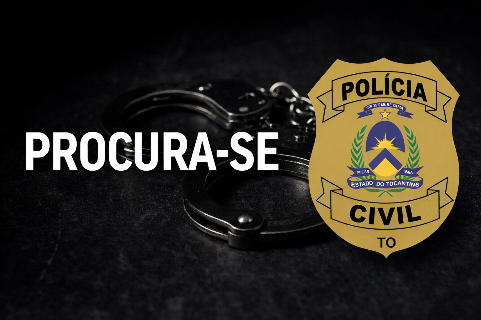 Pol&iacute;cia pede ajuda para localizar suspeito por estupro no interior do TO