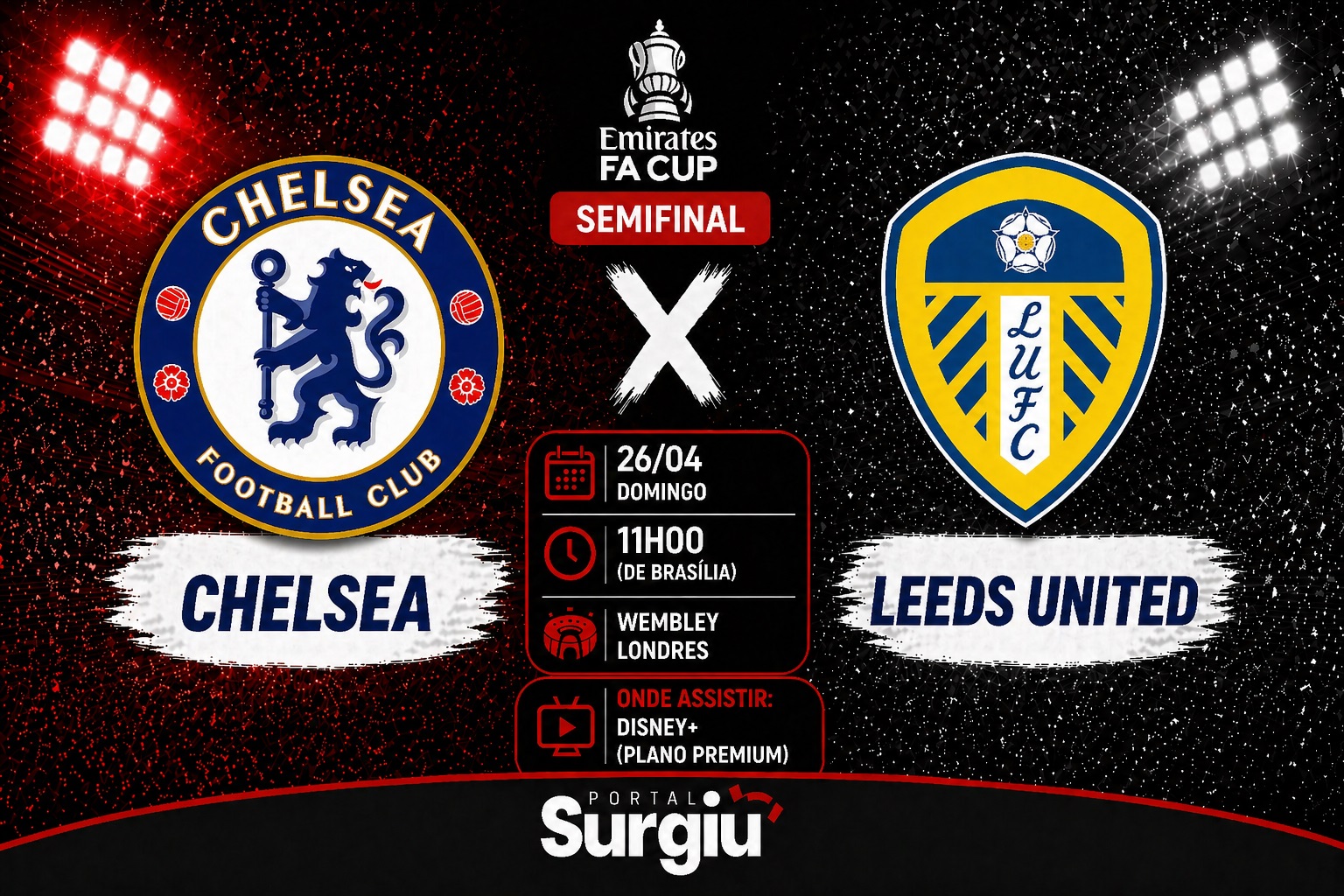 Chelsea x Leeds United: onde assistir, hor&aacute;rio e escala&ccedil;&otilde;es pela Copa da Inglaterra