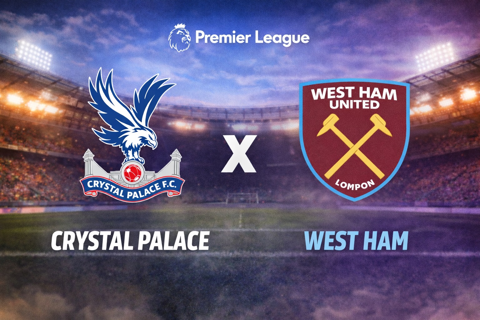 Crystal Palace x West Ham: onde assistir ao vivo, hor&aacute;rio e escala&ccedil;&otilde;es