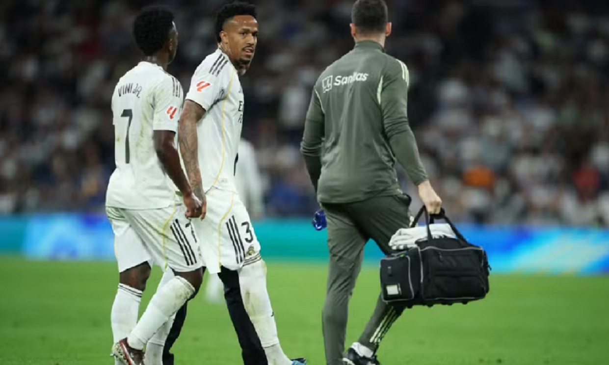 Real Madrid divulga diagn&oacute;stico e confirma les&atilde;o de &Eacute;der Milit&atilde;o
